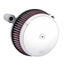 Arlen Ness Smooth Stage 1 Big Sucker Chrome Air Cleaner (18-320)