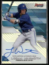 2017 Bowman's Best #B17-LW Logan Warmoth Best of 2017 Autographs