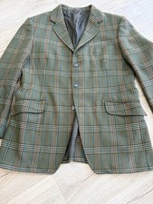 Vintage Daks Tailored Check Sports Jacket 1960’s Tweed MILAN HAJEK Newcastle 44r