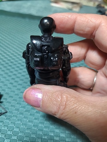 1985 GIJOE ALL BLACK WITH SOME GREY AND WEAPON - Picture 12 of 17