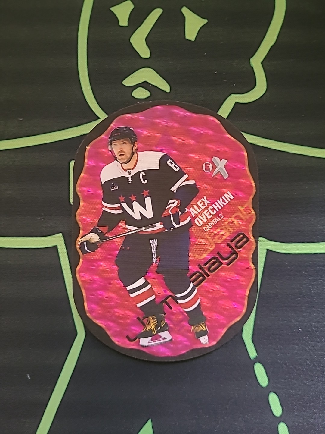 Alex Ovechkin 2022-23 Skybox Metal Universe Jambalaya SSP 1 of 3 Capitals