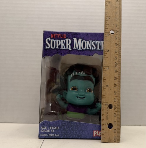 Netflix Super Monsters Frankie Mash Collectible Figure Playskool, New - Picture 2 of 7
