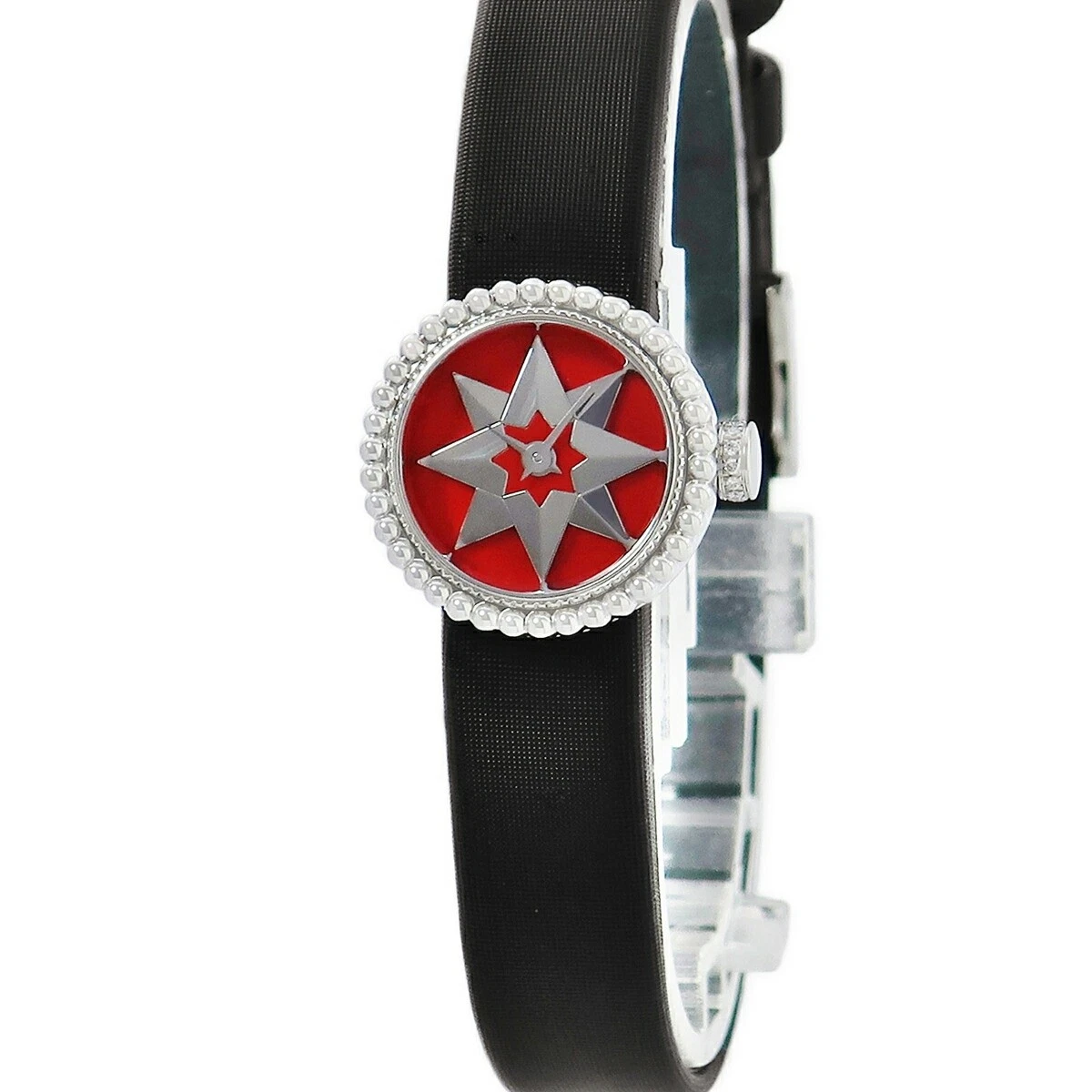 Mini montre à quartz rouge Christian Dior La Désir 19 mm