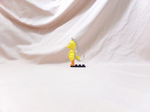 MINIFIGURE KEYCHAIN - Sesame Street - BIG BIRD *New* Pendant Bag Charm Fast Ship - Picture 5 of 11