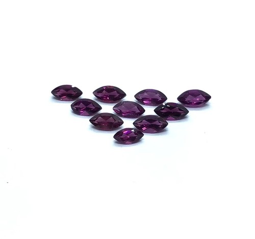 Natural Pink Rodholite Garnet Marquise Cut Faceted Loose Gemstone Making Jewelry - Picture 1 of 9