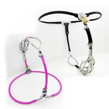 Hollow Cage Male Chastity Belt Lockable Bondage Device Invisible Restraint Sissy