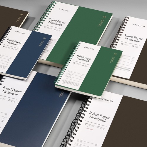 EMSHOI A4 Spiral Notebook College Ruled Lined Journal 11.2 X 8.27 300 Pages - Picture 7 of 7
