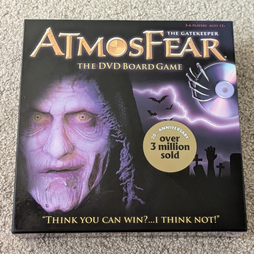 AtmosFear The Gatekeeper Board Game 20th Anniversary Halloween CONTENTS SEALED