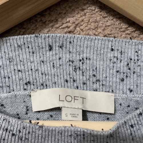 LOFT - speckled long sleeve sweater size small Women - Picture 12 of 13