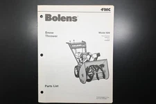 Bolens P552968-2 79 Snow Thrower Model 826 Parts List