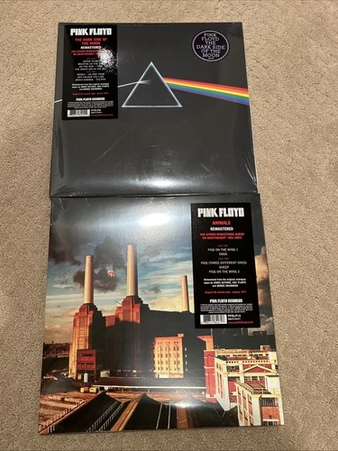 Pink Floyd Vinyl Lp Lot - The Dark Side Of The Moon & Animals New And Sealed