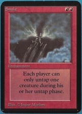 Smoke Alpha NM Red Rare MAGIC THE GATHERING MTG CARD (ID# 448711) ABUGames