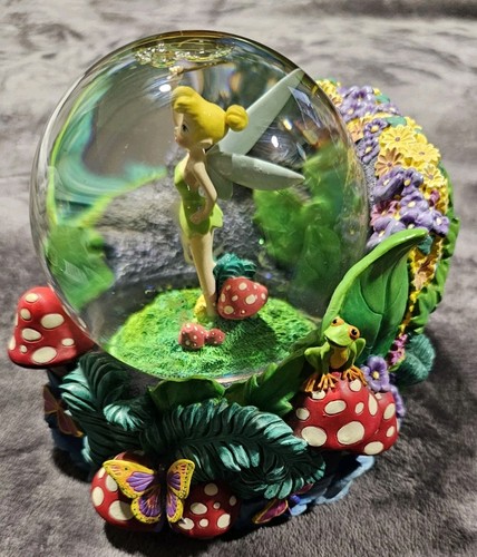 Disney Tinkerbell Feengarten You Can Fly musikalische Schneekugel leuchtet nicht - Bild 4 von 7