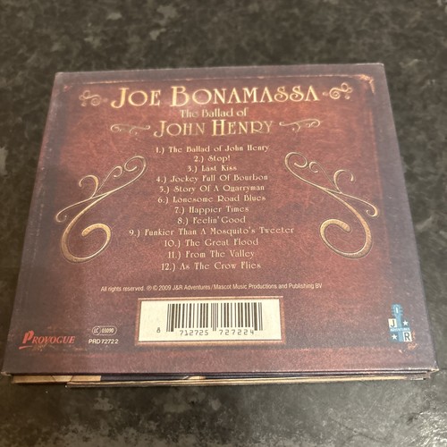 Joe Bonamassa -  The Ballad of John Henry CD Album Digipak (2009) - Picture 2 of 2