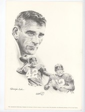 1967-73 Equitable Life George Loh HOF Prints Charlie Conerly 0q3
