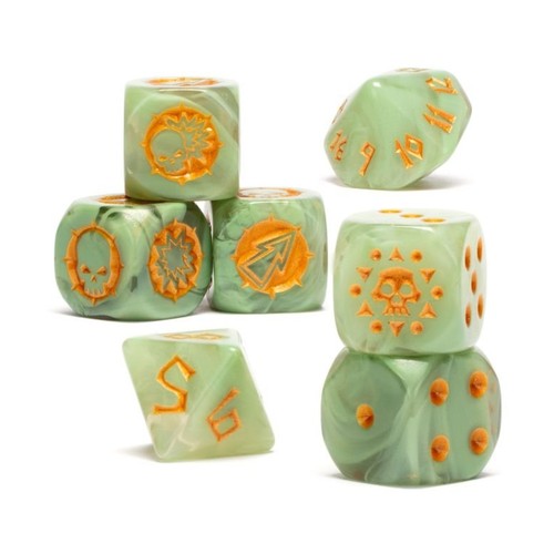 GW Blood Bowl Amazon Amazon Team - Würfel Set (7) NM - Bild 2 von 2