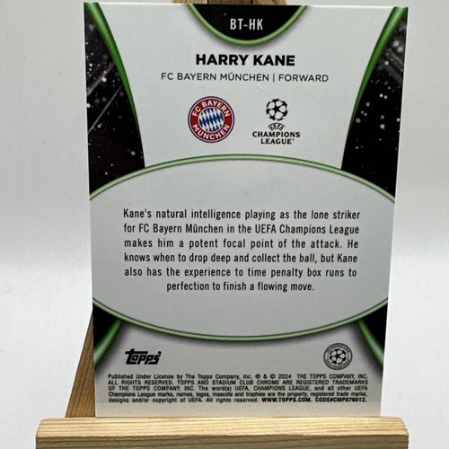2023-24 Topps Stadium Club Chrome UEFA Harry Kane Beam Team SP Case Hit #BT-HK - Bild 8 von 14