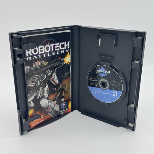 Robotech Battlecry (Nintendo GameCube / 2002) Black Label CIB With Manual TESTED - Bild 5 von 9