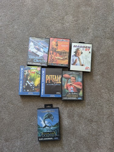 Restposten 7 Mega Drive Spiele 6 komplett