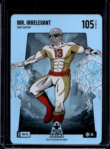 2025 Bo Jackson Battle Arena 1st Edition Brock Purdy Mr. Irrelevant Ice #BBF-82