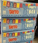 TAYTO Party Box Assorted Potato Crisps 20X25g Irish Snacks Free UK Delivery