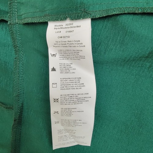 Joseph Ribkoff Jacket Full Zip Pleated Emerald Green Wired Collar - Picture 16 of 18