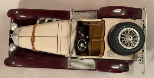 1928 Mercedes Benz SSK Die-cast Car, 1:19, Urago, Italy - Picture 3 of 7