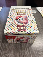 Pokemon Scarlet & Violet 151 Booster Bundle Box Display Case UNSEALED 10 boxes