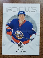 2024-25 UD SP AUTHENTIC Freshman Focus Kyle MacLean #FF-36 New York Islanders