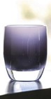 GLASSYBABY Twilight Handblown Glass Votive Candle Retired Purple Blue 