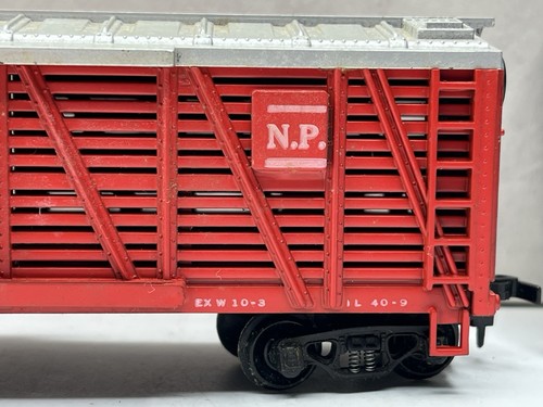 Gilbert American Flyer HO 33004 NP Pig Palace Stock Car in Original Kleerpak EXC - Picture 9 of 17