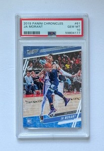 その他 2019 Chronicles Ja Morant RC PSA 10 2019 Panini Chronicles Ja Morant #168 Grizzlies PSA 10 RC | eBay