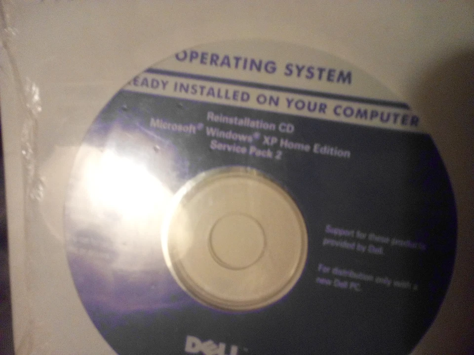 Dell Microsoft Windows XP Home Edition With Service Pack 2 Reinstallation CD - Image 2 of 3