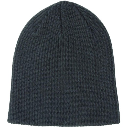 Oakley Backbone Beanie Uniform Grey Plain Knit Logo Mens Boys Warm Winter Hat - Picture 2 of 2