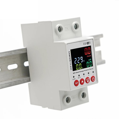 Grado di protezione IP20 per misuratore di energia intelligente WiFi misura - Foto 2 di 11