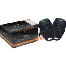 AVITAL 4115L 1-WAY REMOTE START SYSTEM WITH 2 1-BUTTON REMOTES DEI SECURITY