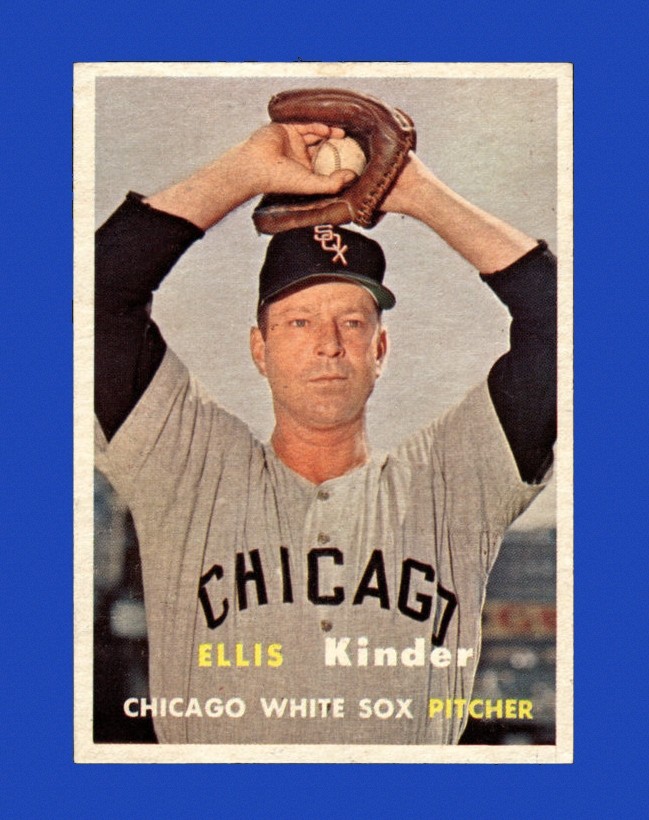 1957 Topps Set-Break #352 Ellis Kinder EX-EXMINT *GMCARDS*