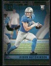 2022 Panini Chronicles - Panini Aidan Hutchinson #PA-10 Teal (RC)