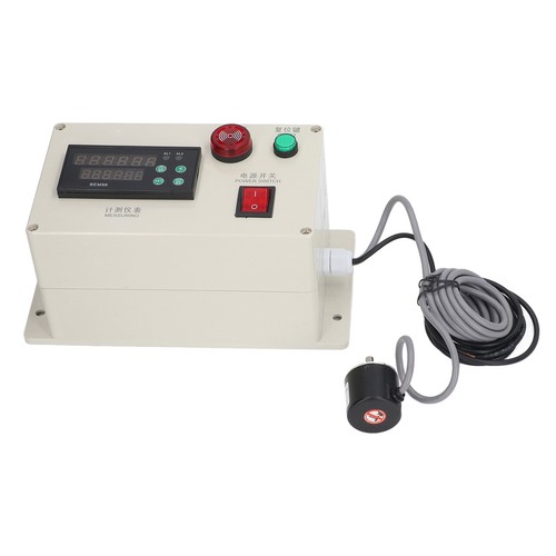 Digital Yard Meter Counter With Spring Bracket 6 Digit Roller Cable Wheel Le HLF - Picture 8 of 12