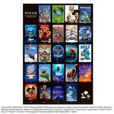 1000 Piece Jigsaw Puzzle PIXAR ANIMATION STUDIOS POSTER COLLECTION (51x73.5cm)