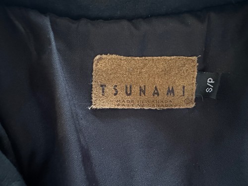 Vintage 90s Tsunami Southwestern Aztec Pattern Fleece Blanket Jacket Size S - Picture 10 of 12