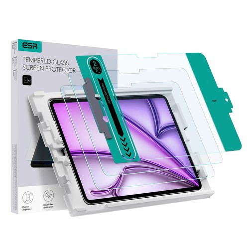 ESR Screen Protector For iPad Air 13 2024 Tempered Glass 2 Pack - 第 1/2 張圖片