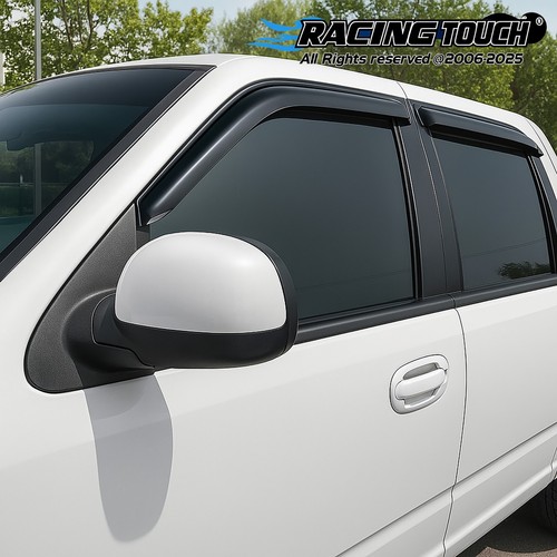 Rain Guards Sun Visor 4pc 08 09 10 11 2008-2011 Ford Focus 4 Door Sedan S SE - Afbeelding 3 van 7