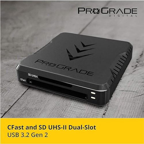ProGrade PG02 USB 3.2 Dual Slot Compact Flash SD Memory Card Reader - 第 3/4 張圖片