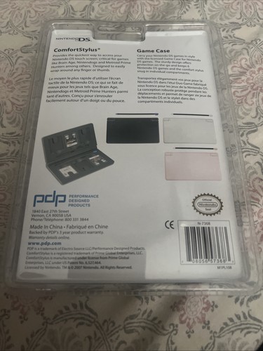 Nintendo Ds official game cartridge case and comfort stylus Brand new White - Imagen 2 de 2