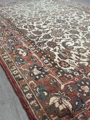 Vintage Kashmar Orientteppich Perserteppich Handgeknüpft 206 cm x 149 cm 10624 - Bild 2 von 16