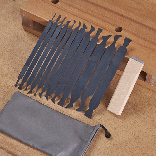 New Cabinet Scraper Cards asnd Cabinet Scraper Burnisher with 12 Piece Multi-... - Picture 2 of 9