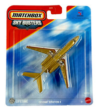 Matchbox Skybuster Cessna Citation X Plane  10/32 Sky Buster  - Brand New