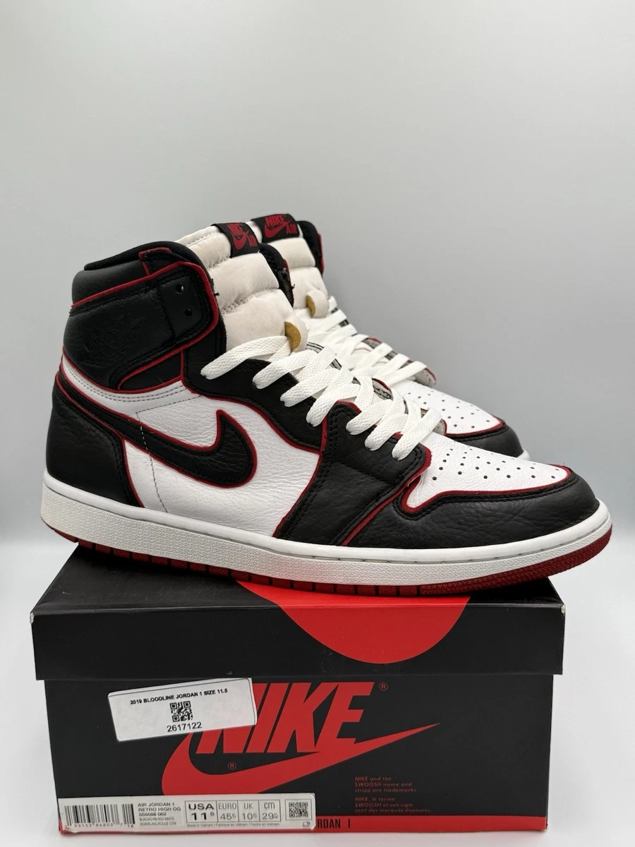 Las mejores ofertas en Jordan 1 Retro High OG Bloodline 2019 | eBay