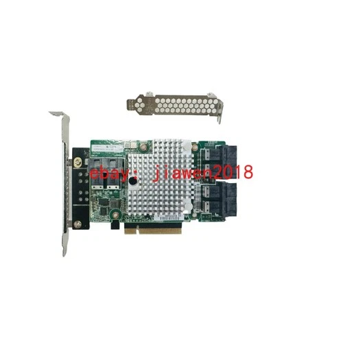MR3224 OCP LSI SAS3224 9305-24i 12G SAS PCIe x8 HBA IT Mode + OCP To PCIE Card